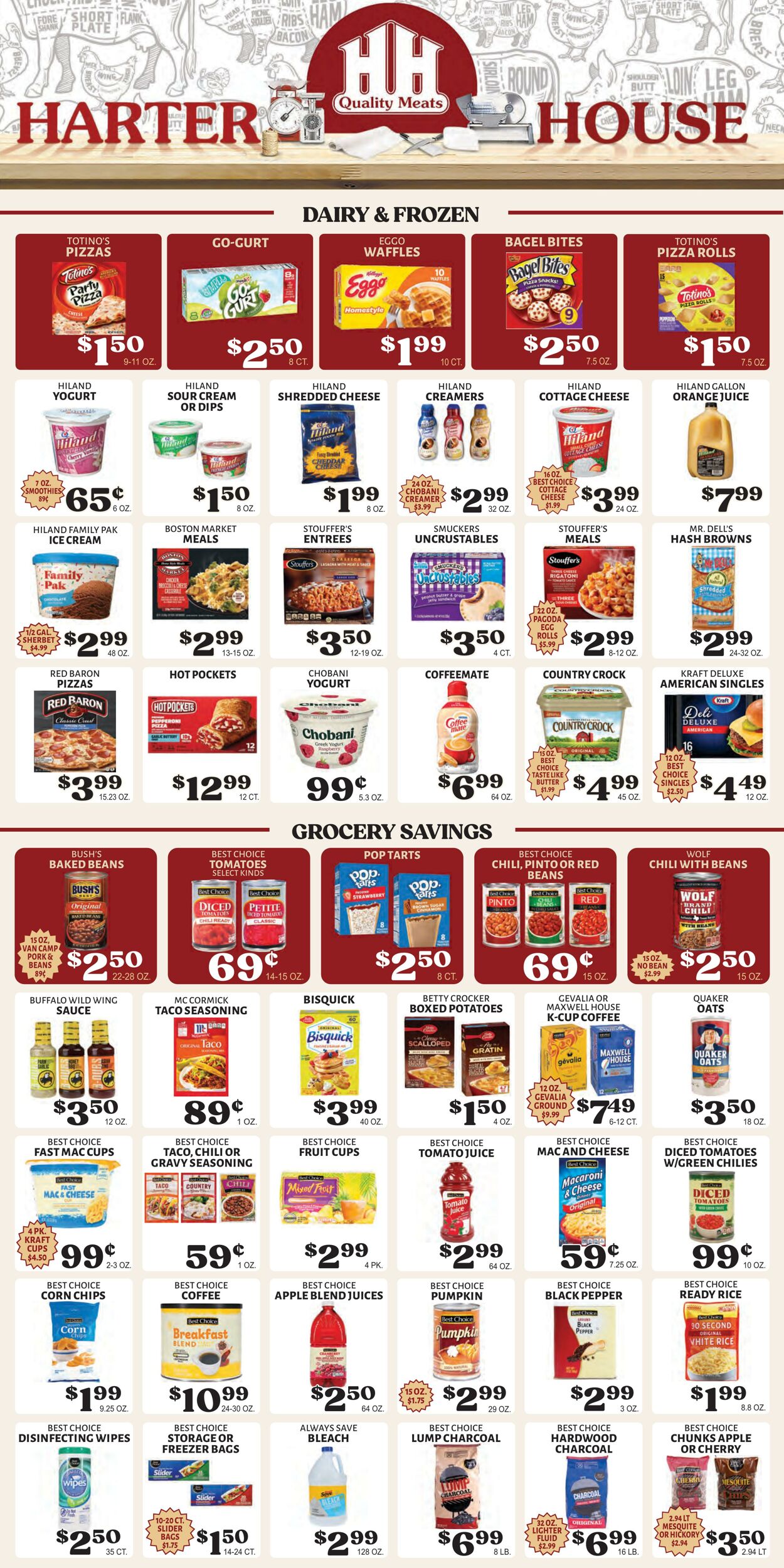 Weekly ad Harter House 09/10/2025 - 09/16/2025