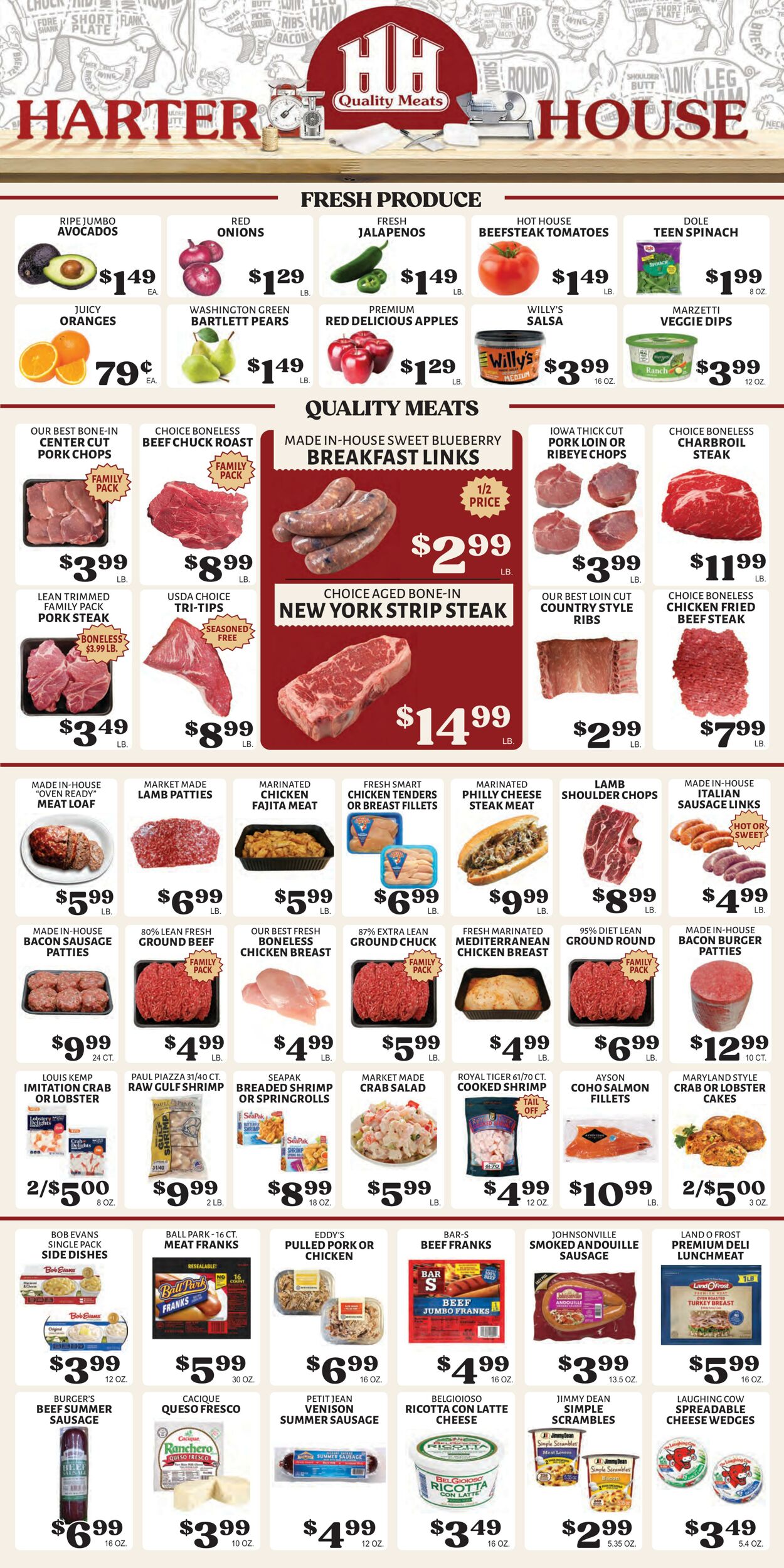Weekly ad Harter House 09/10/2025 - 09/16/2025
