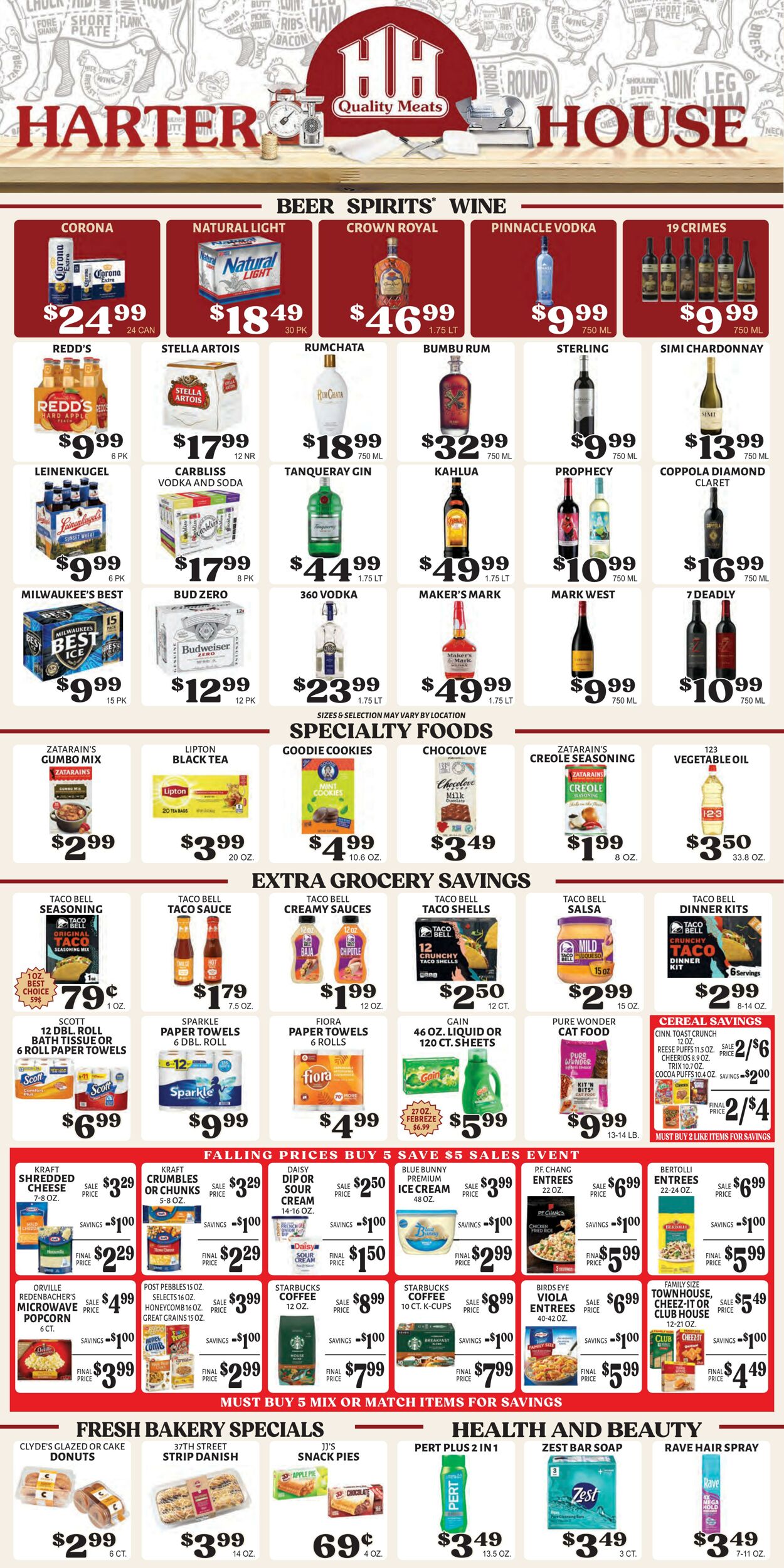Weekly ad Harter House 09/10/2025 - 09/16/2025