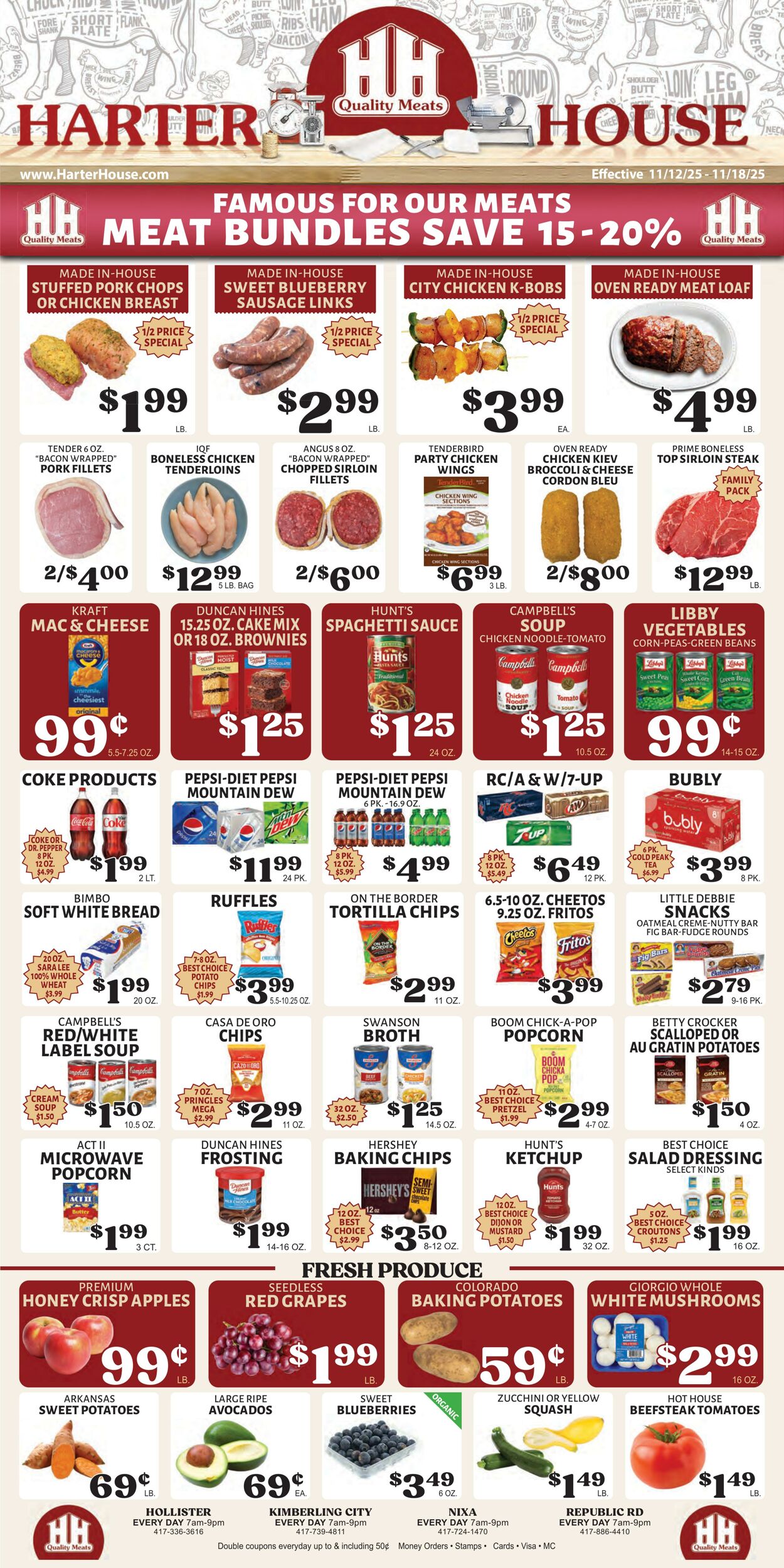 Weekly ad Harter House 11/19/2025 - 11/25/2025