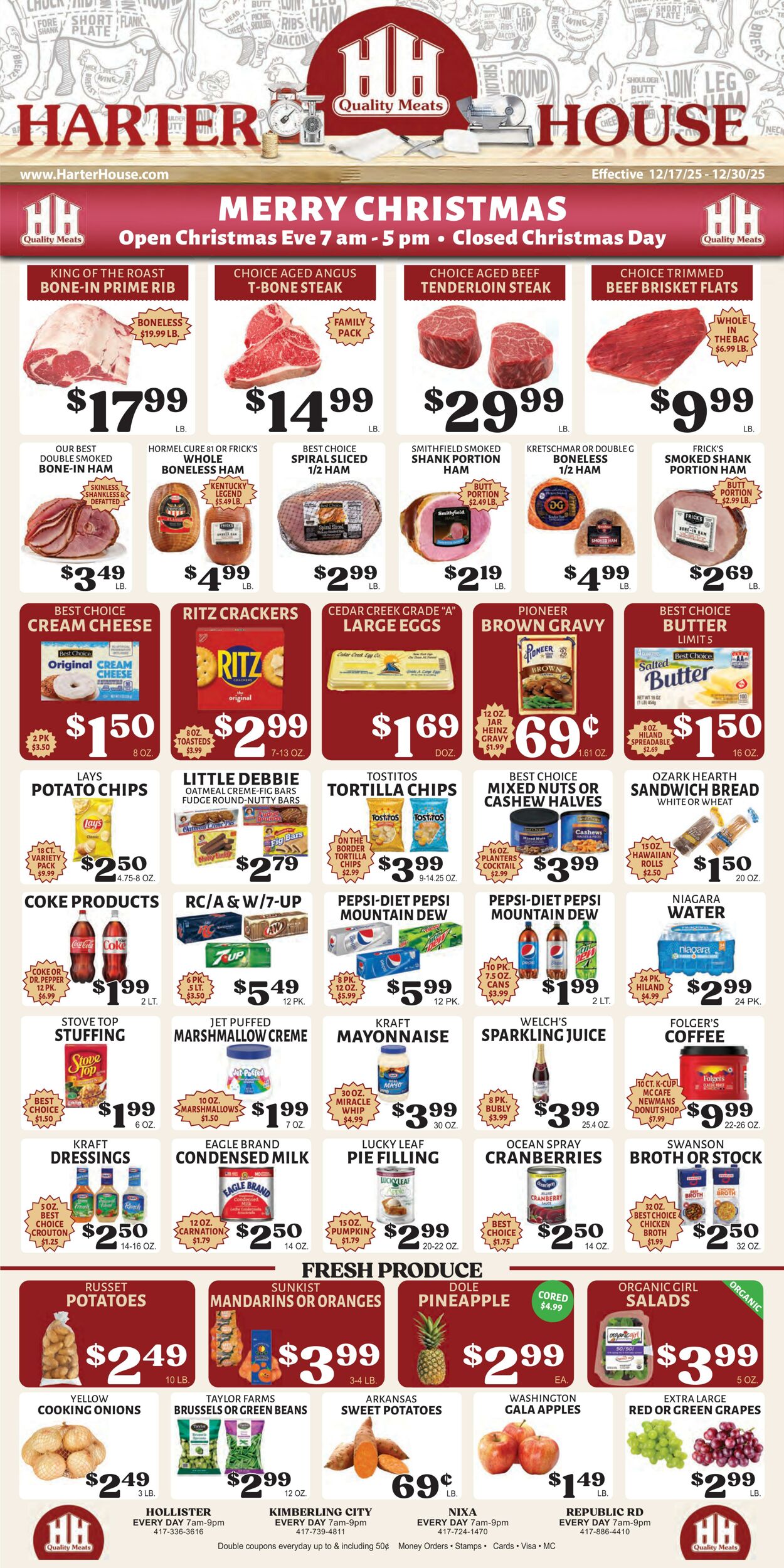 Weekly ad Harter House 12/17/2025 - 12/23/2025