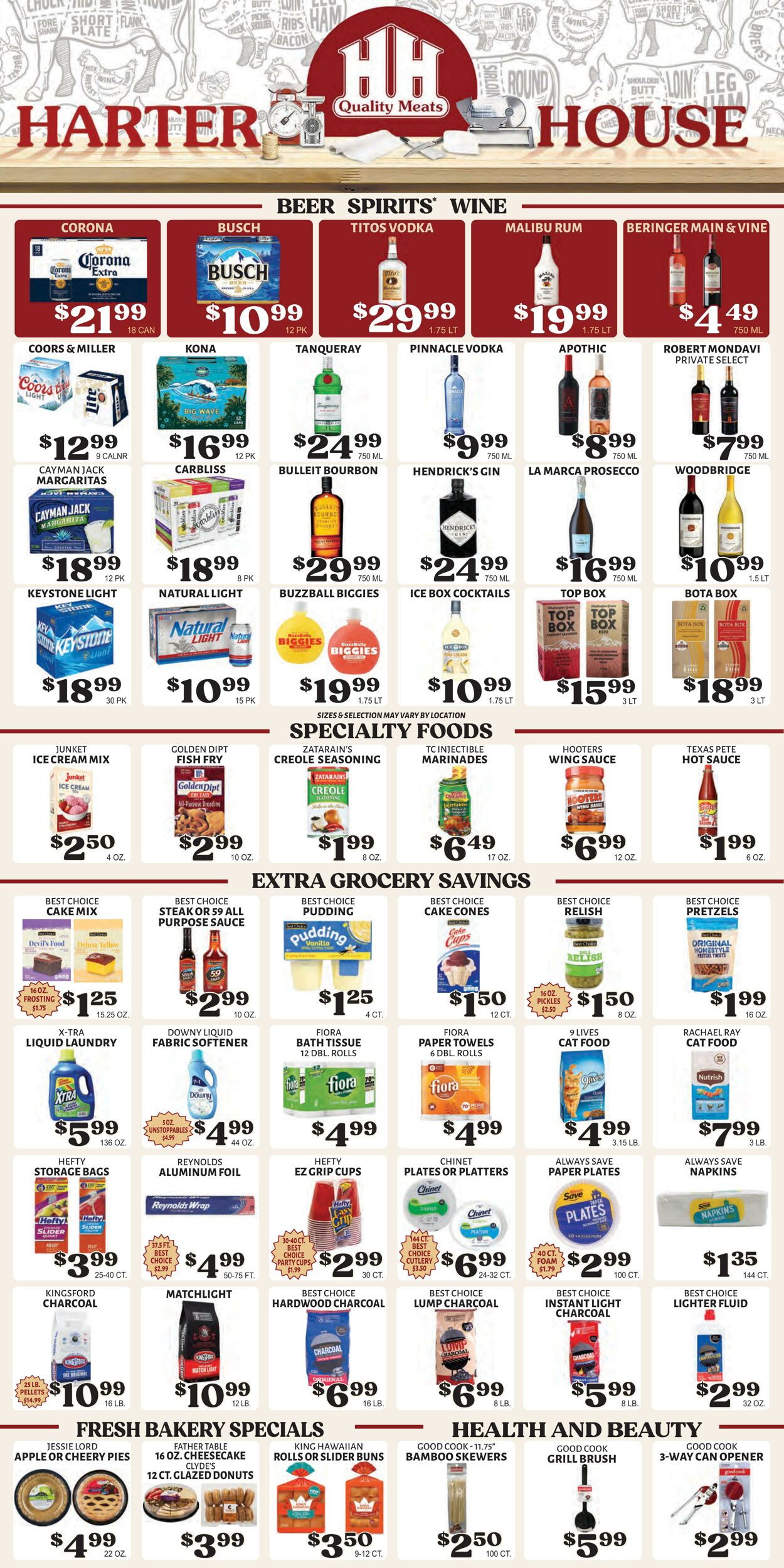 Weekly ad Harter House 06/25/2025 - 07/01/2025
