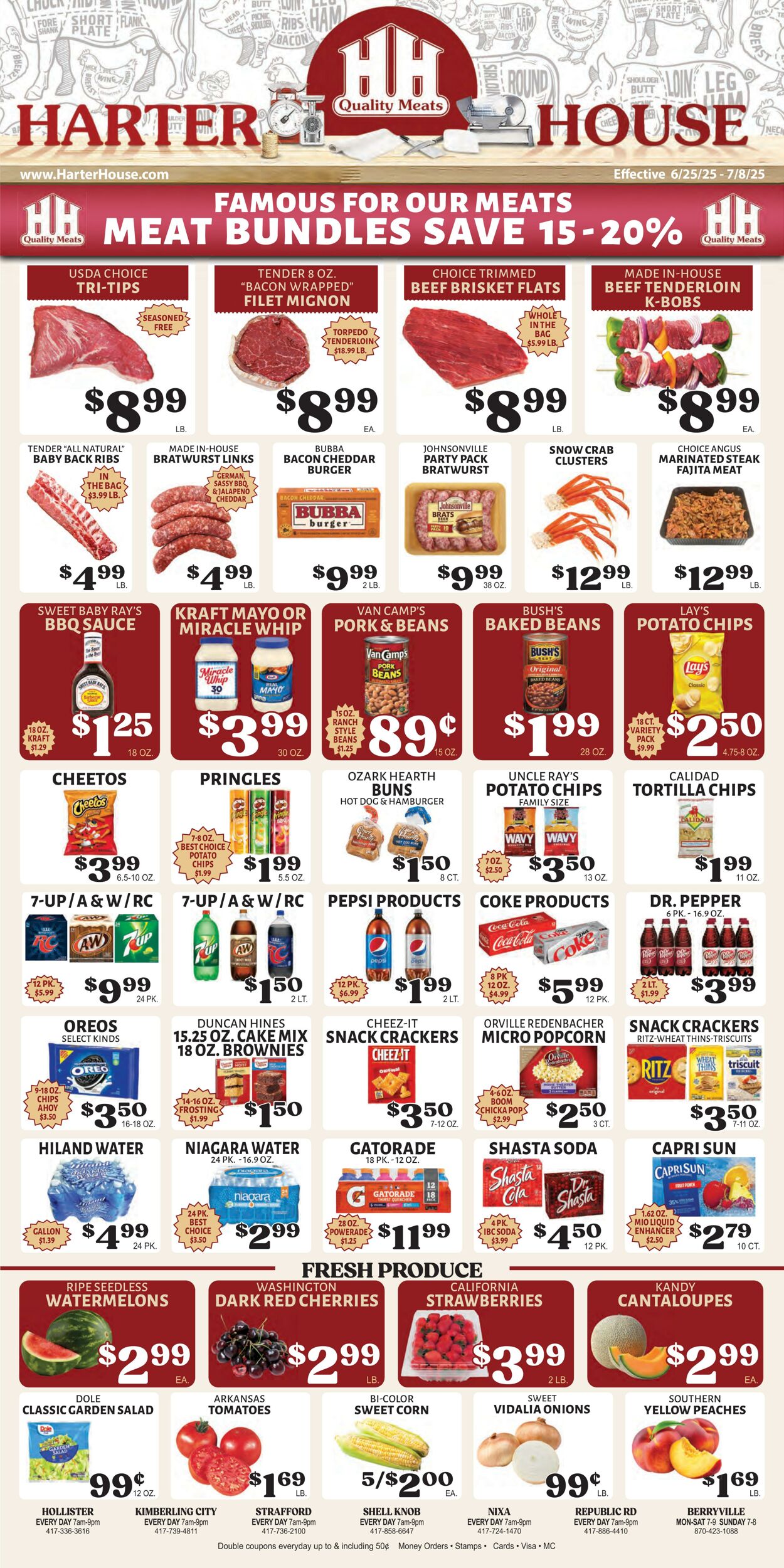 Weekly ad Harter House 06/25/2025 - 07/01/2025