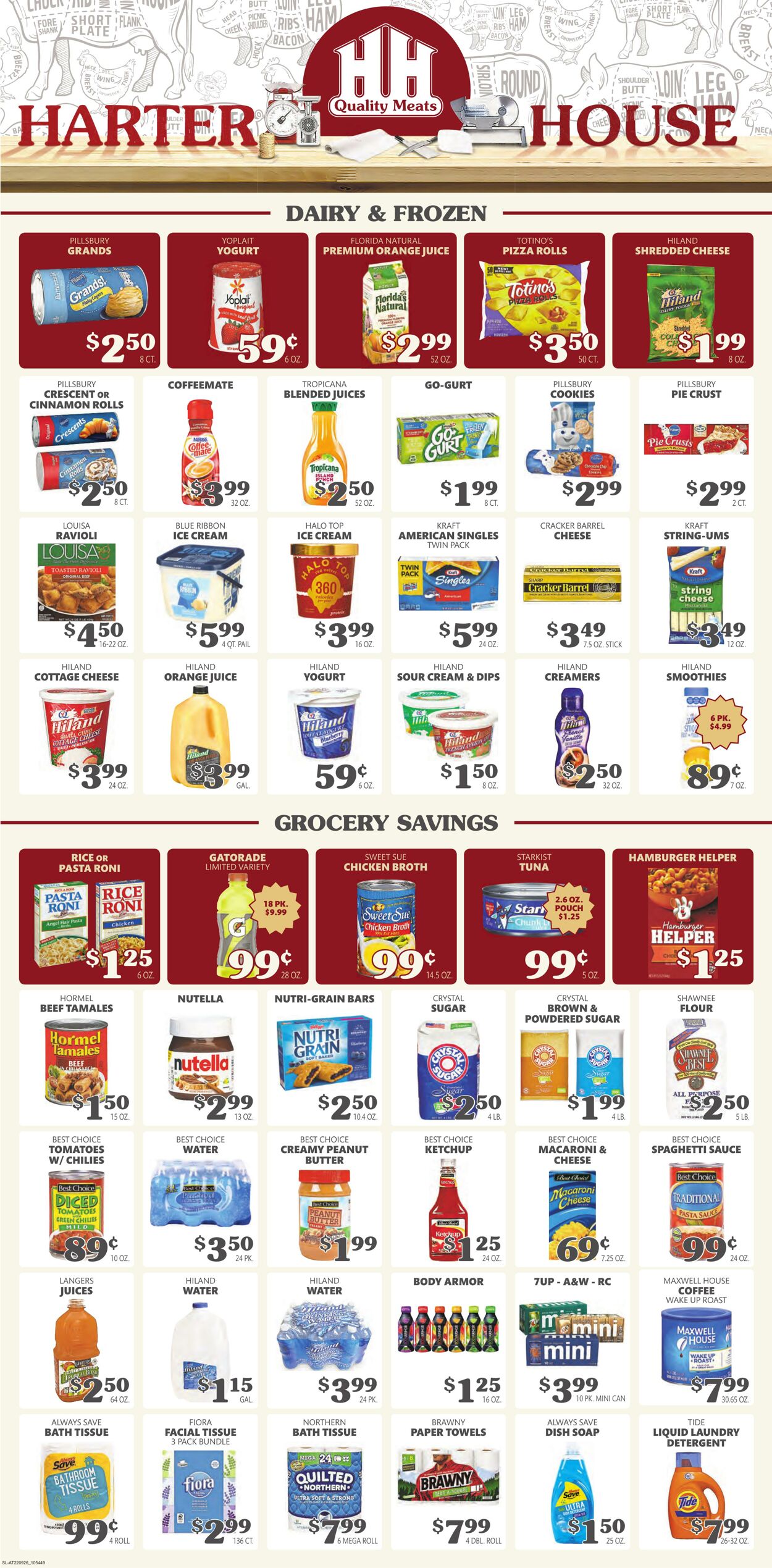 Weekly ad Harter House 10/05/2022 - 10/11/2022