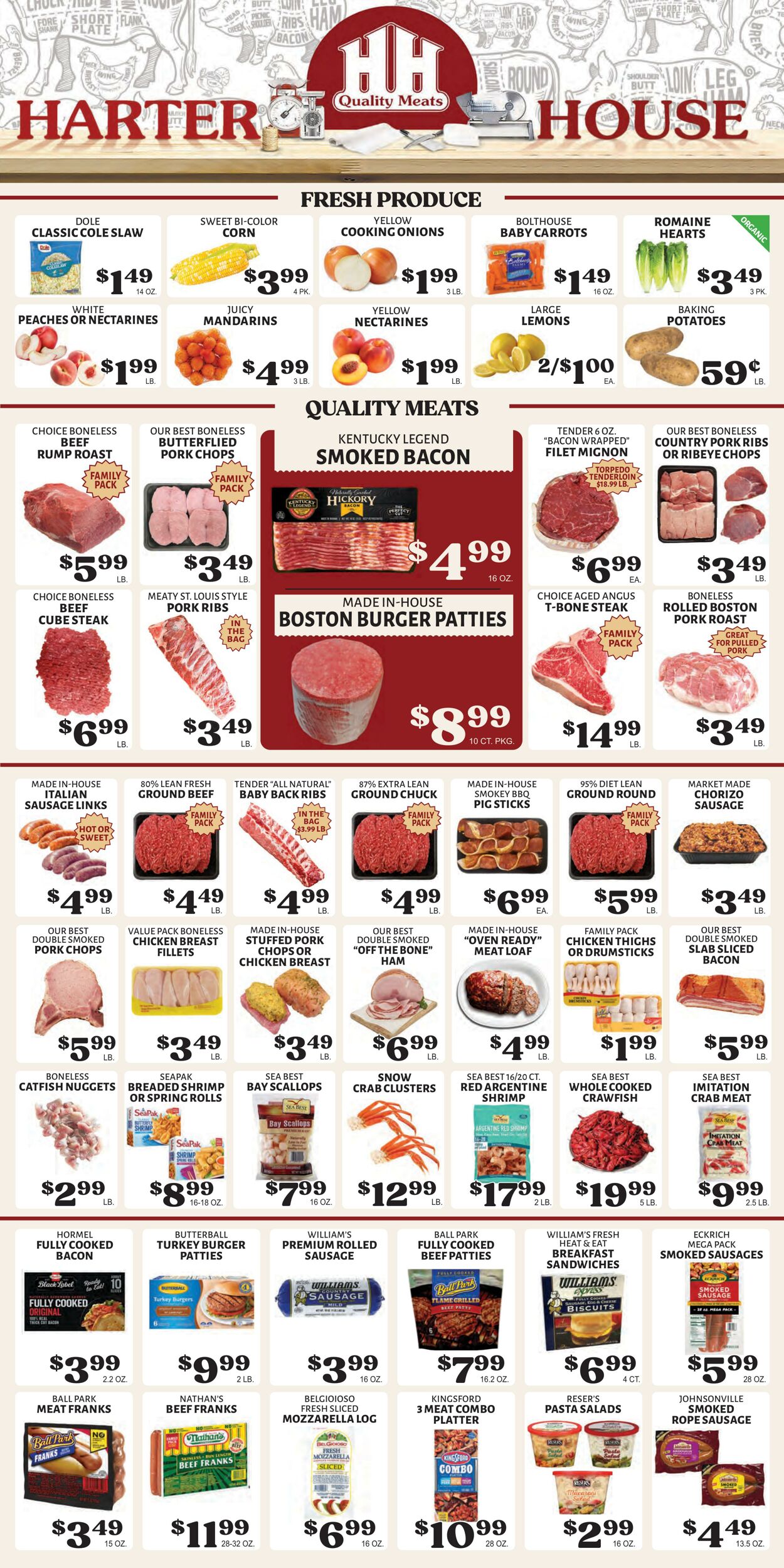 Weekly ad Harter House 07/09/2025 - 07/15/2025