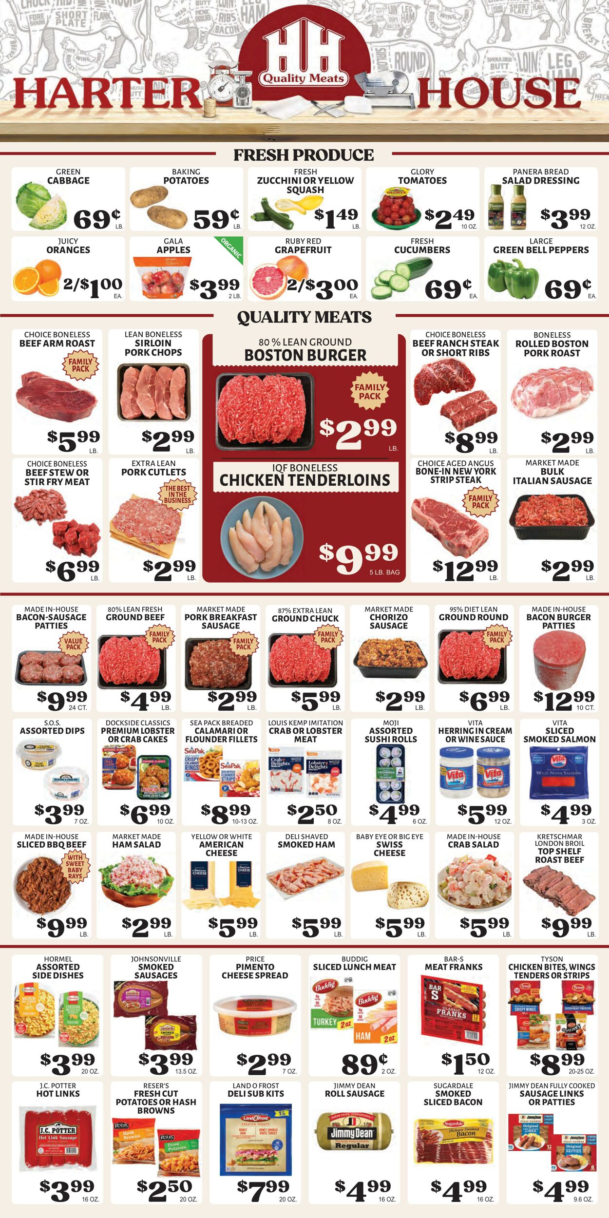 Weekly ad Harter House 12/03/2025 - 12/09/2025