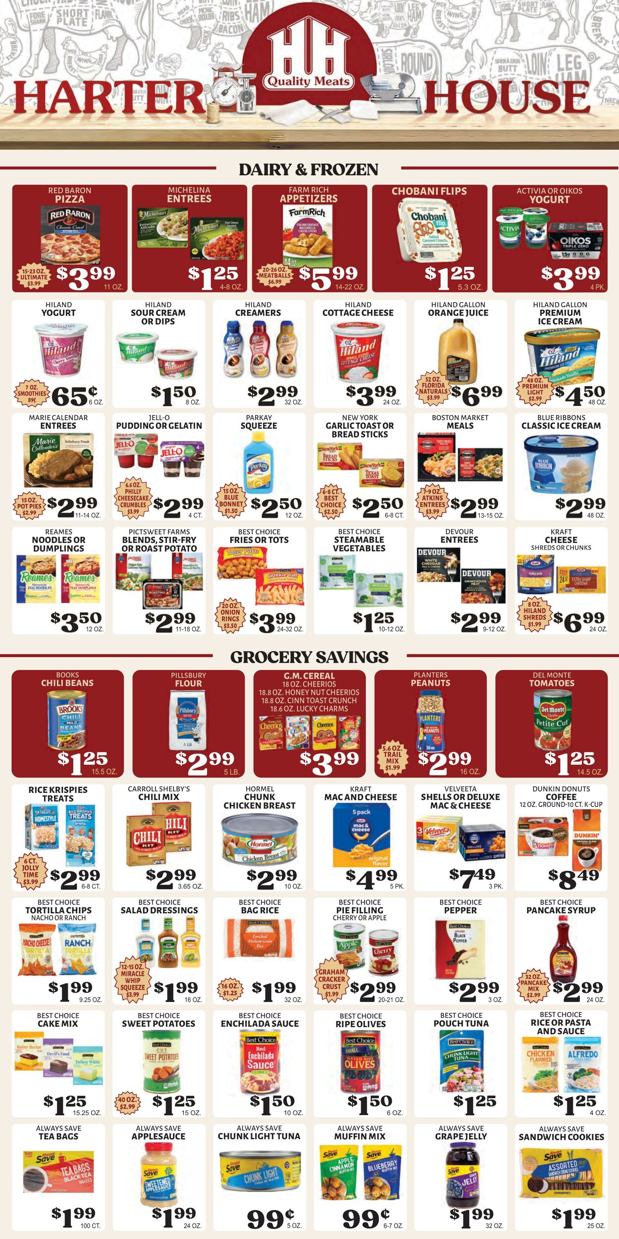 Weekly ad Harter House 12/03/2025 - 12/09/2025