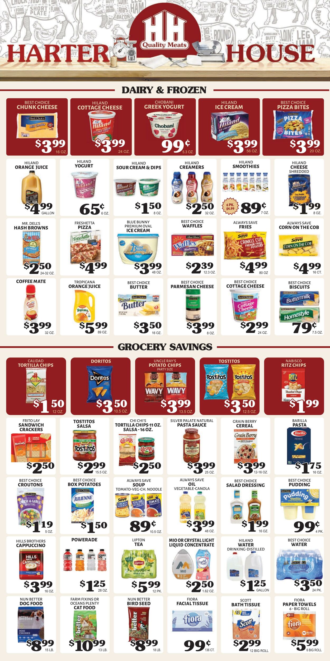Weekly ad Harter House 01/11/2023 - 01/17/2023