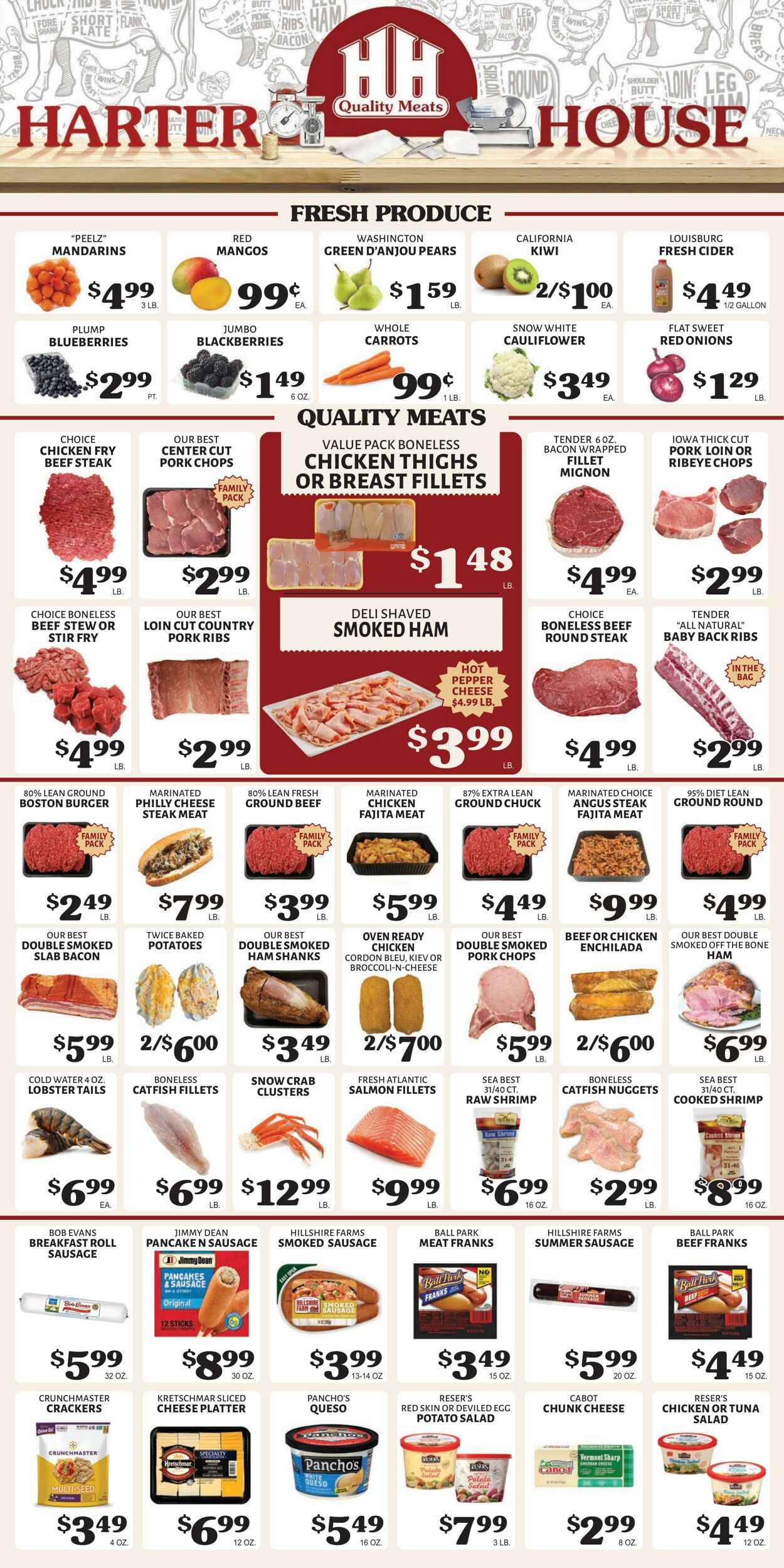 Weekly ad Harter House 01/11/2023 - 01/17/2023