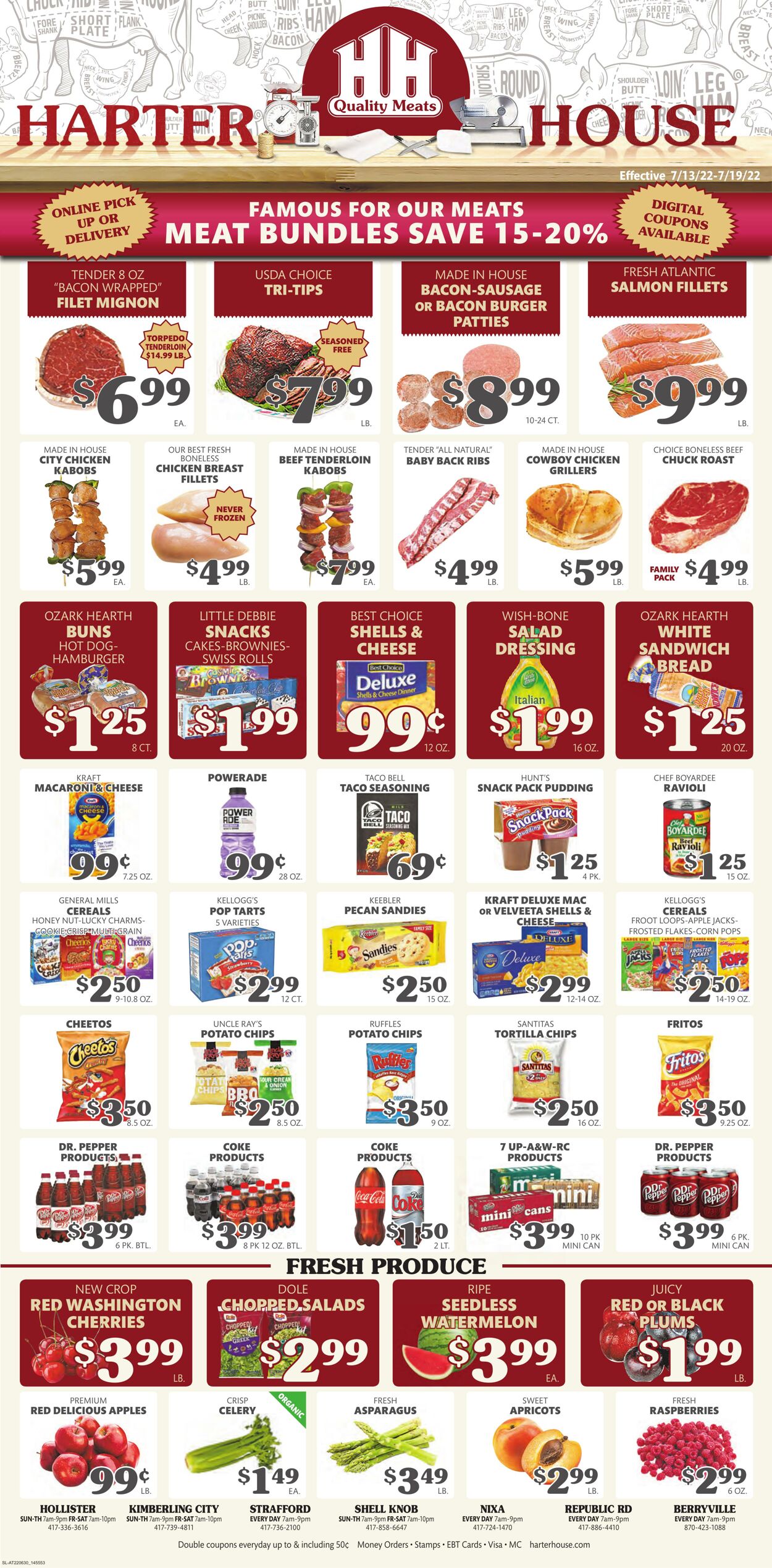 Weekly ad Harter House 07/13/2022 - 07/19/2022