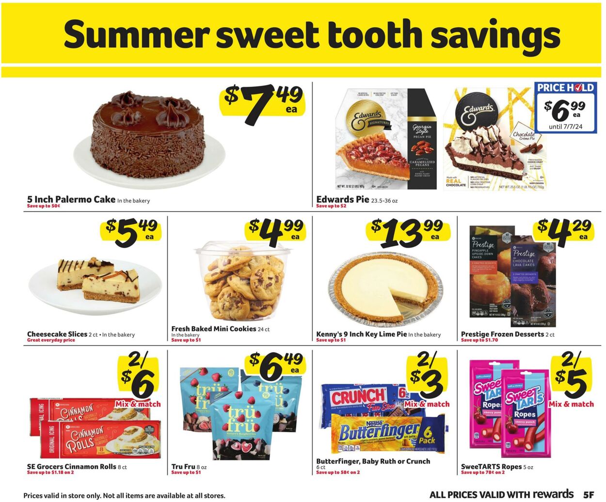 Weekly ad Harvey's Supermarkets 05/29/2024 - 06/11/2024