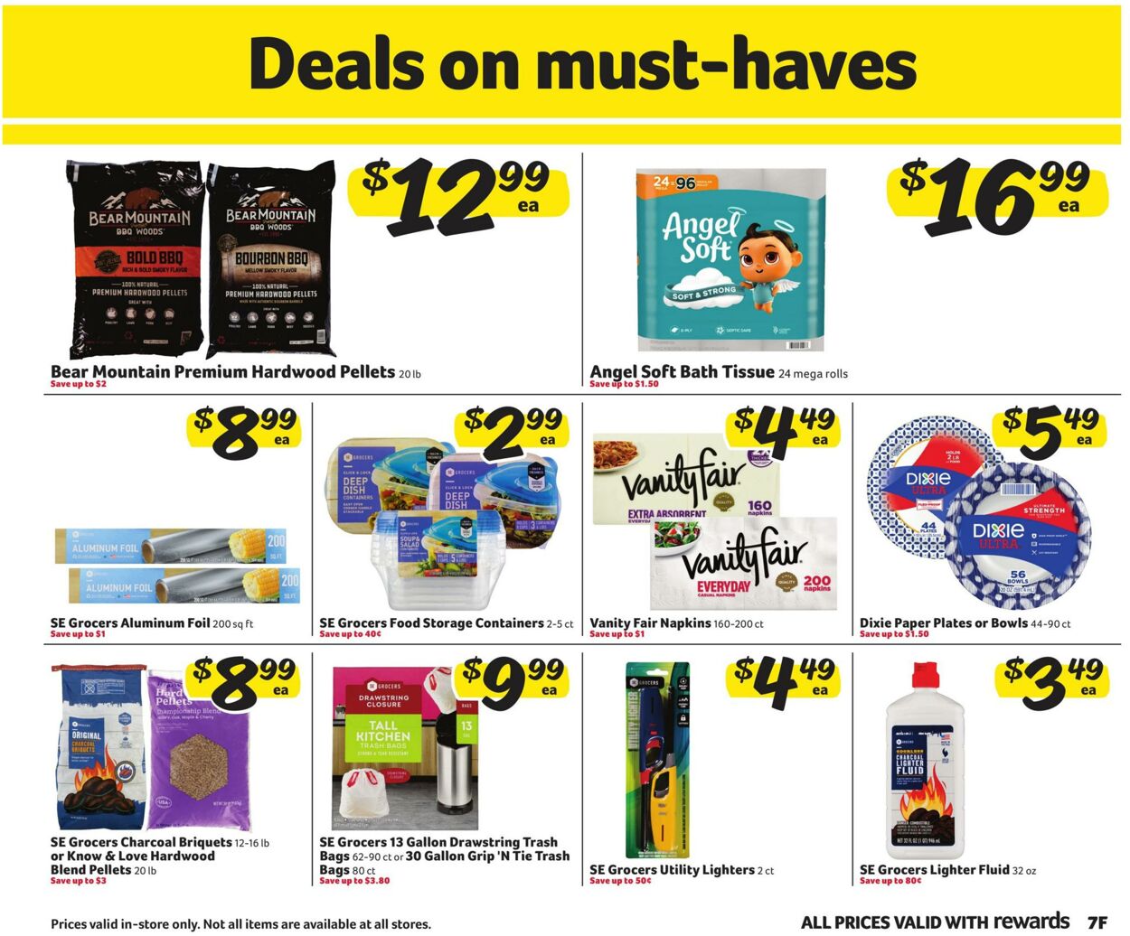 Weekly ad Harvey's Supermarkets 08/07/2024 - 08/20/2024