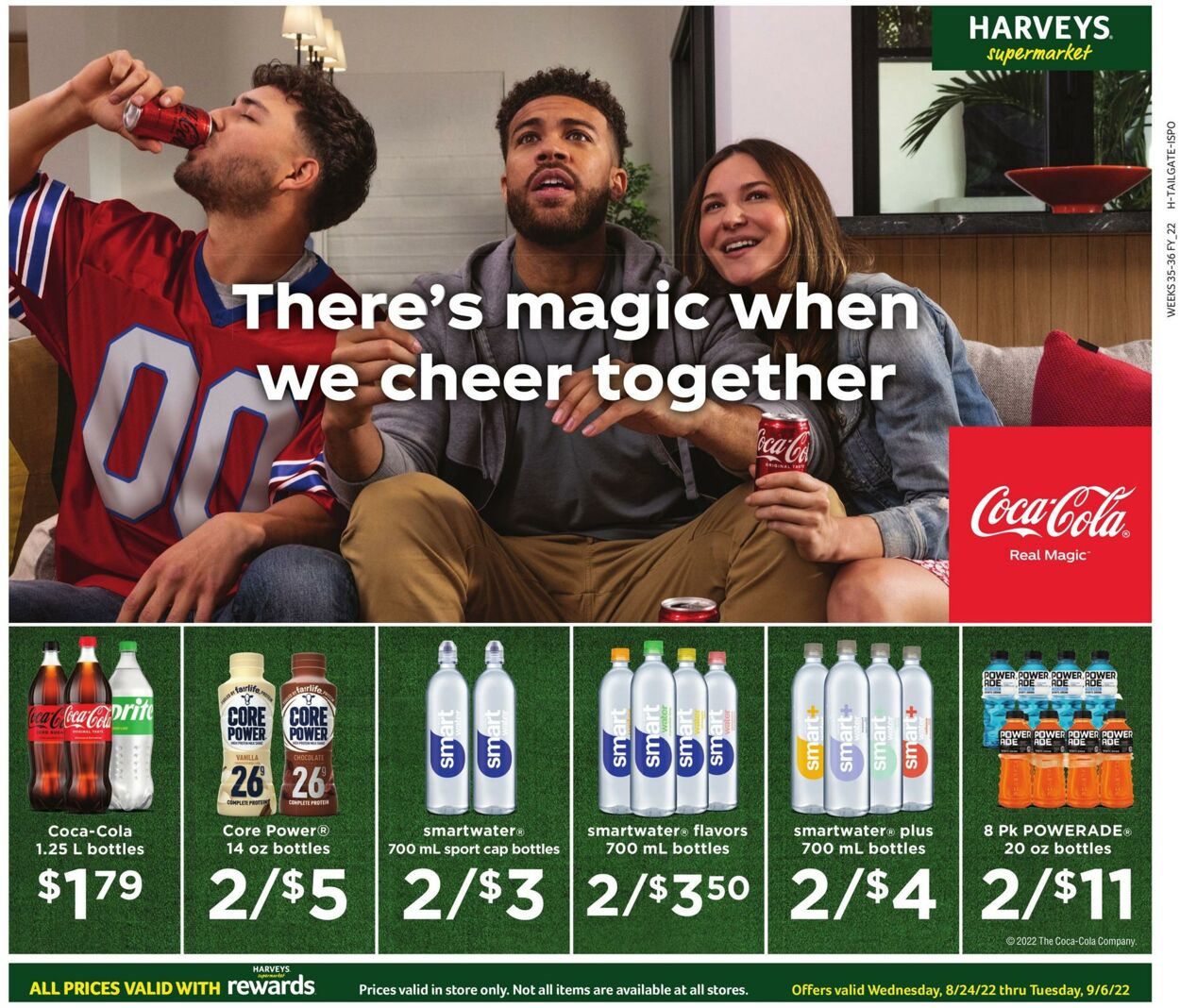 Weekly ad Harvey's Supermarkets 08/24/2022-09/06/2022