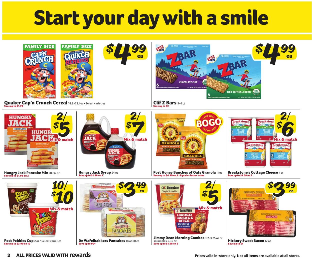 Weekly ad Harvey's Supermarkets 07/24/2024 - 08/06/2024