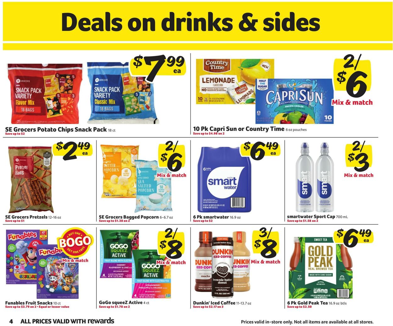 Weekly ad Harvey's Supermarkets 07/24/2024 - 08/06/2024