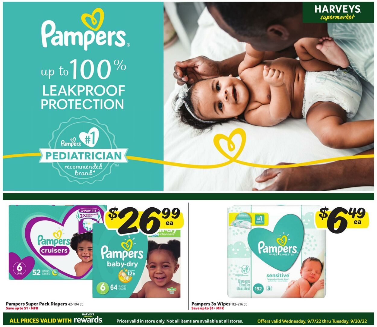 Weekly ad Harvey's Supermarkets 09/07/2022 - 09/20/2022