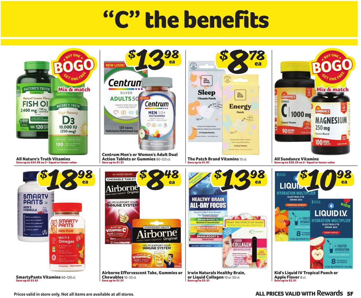 Weekly ad Harvey's Supermarkets 07/23/2025 - 08/05/2025