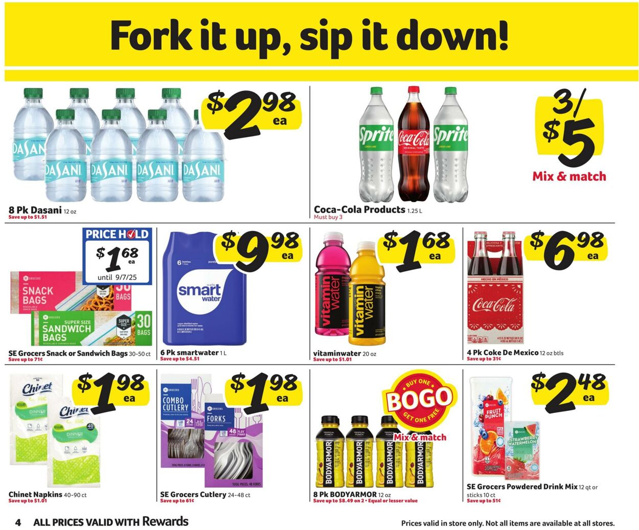Weekly ad Harvey's Supermarkets 07/23/2025 - 08/05/2025