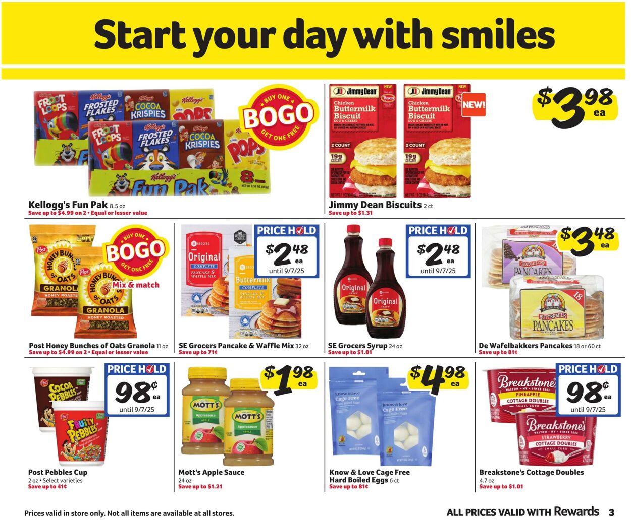 Weekly ad Harvey's Supermarkets 07/23/2025 - 08/05/2025
