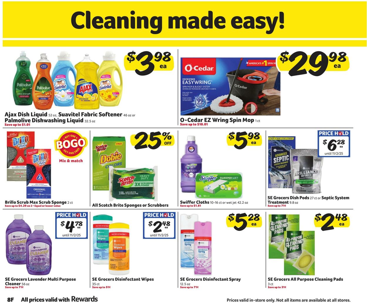 Weekly ad Harvey's Supermarkets 10/01/2025 - 10/14/2025