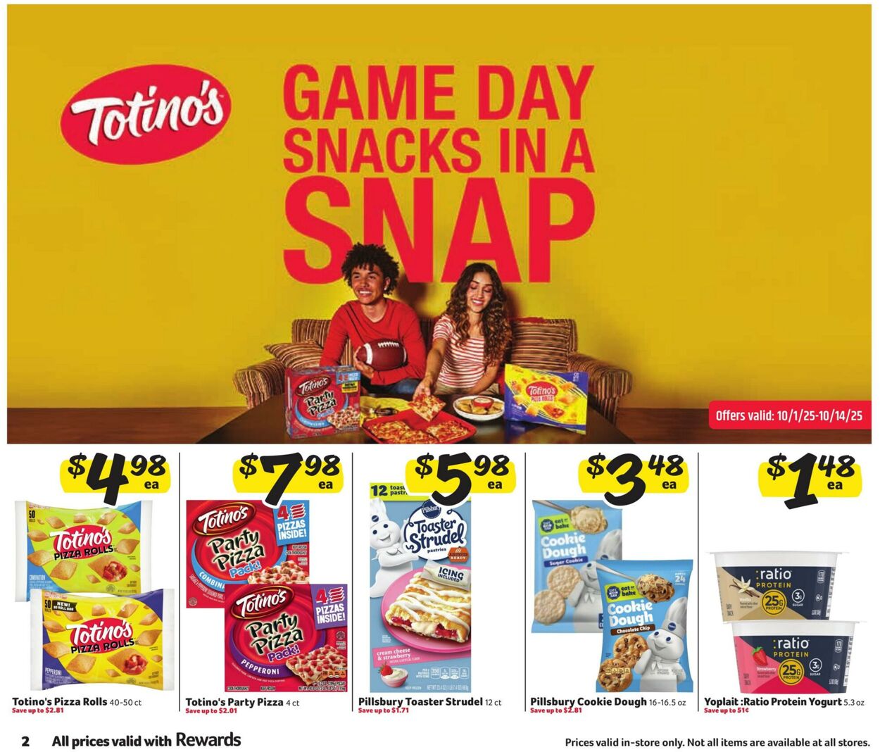 Weekly ad Harvey's Supermarkets 10/01/2025 - 10/14/2025