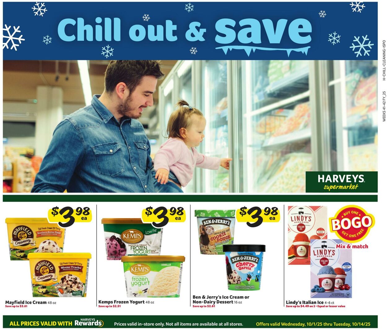 Weekly ad Harvey's Supermarkets 10/01/2025 - 10/14/2025