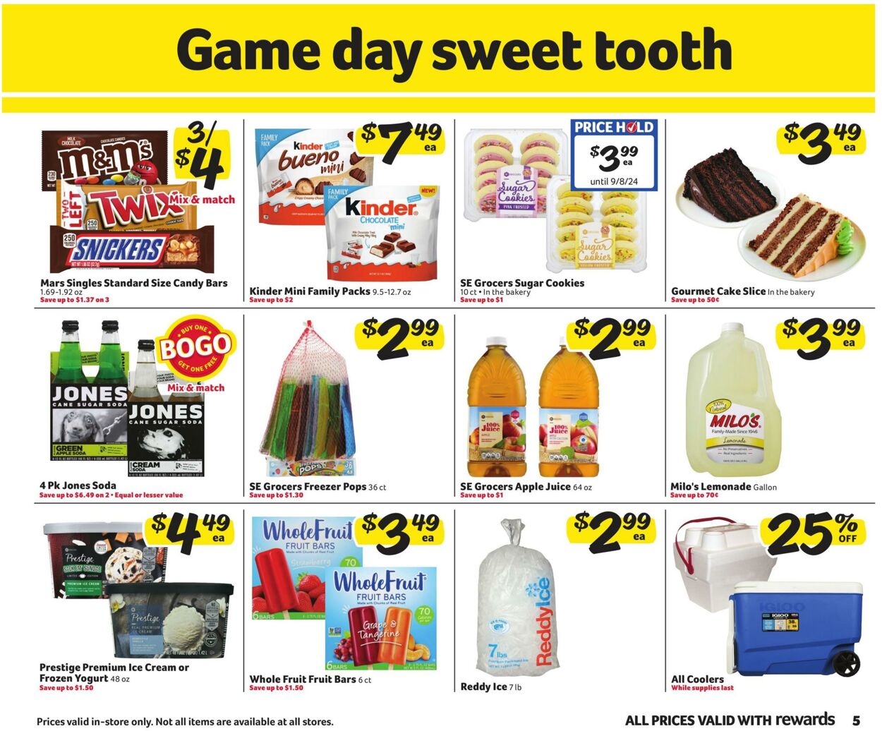 Weekly ad Harvey's Supermarkets 08/21/2024 - 09/03/2024