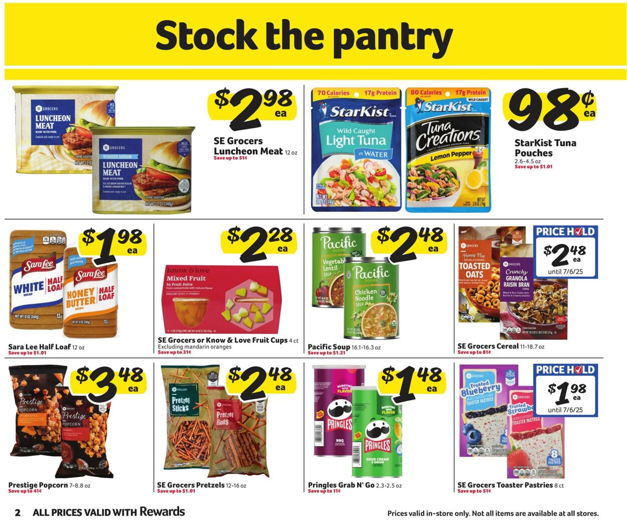 Weekly ad Harvey's Supermarkets 05/28/2025 - 06/10/2025
