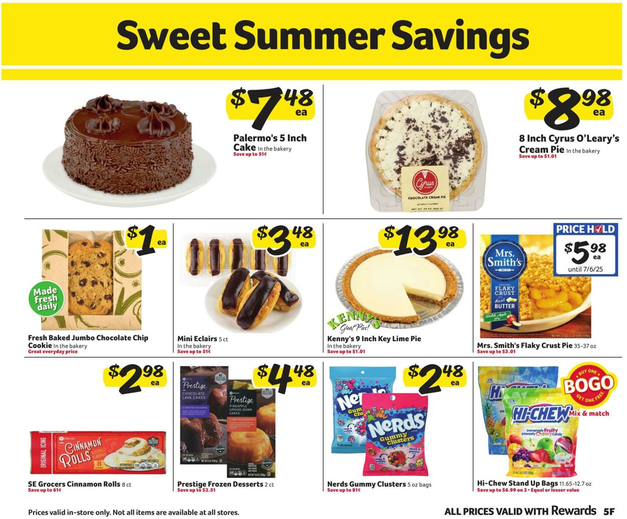 Weekly ad Harvey's Supermarkets 05/28/2025 - 06/10/2025