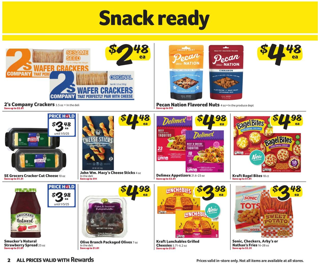 Weekly ad Harvey's Supermarkets 12/18/2024 - 12/31/2024