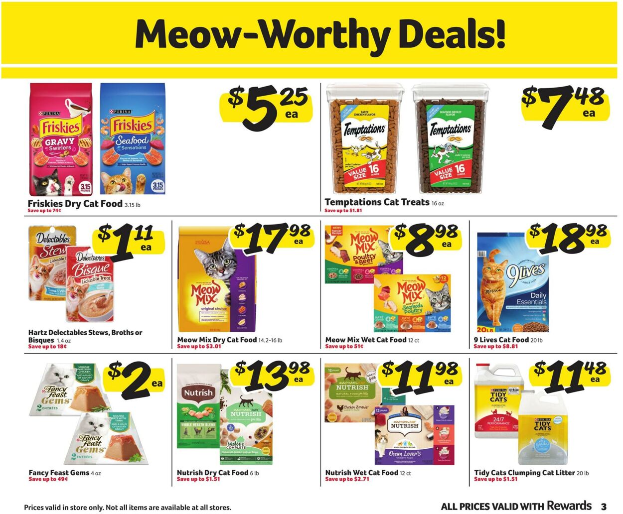 Weekly ad Harvey's Supermarkets 07/09/2025 - 07/22/2025