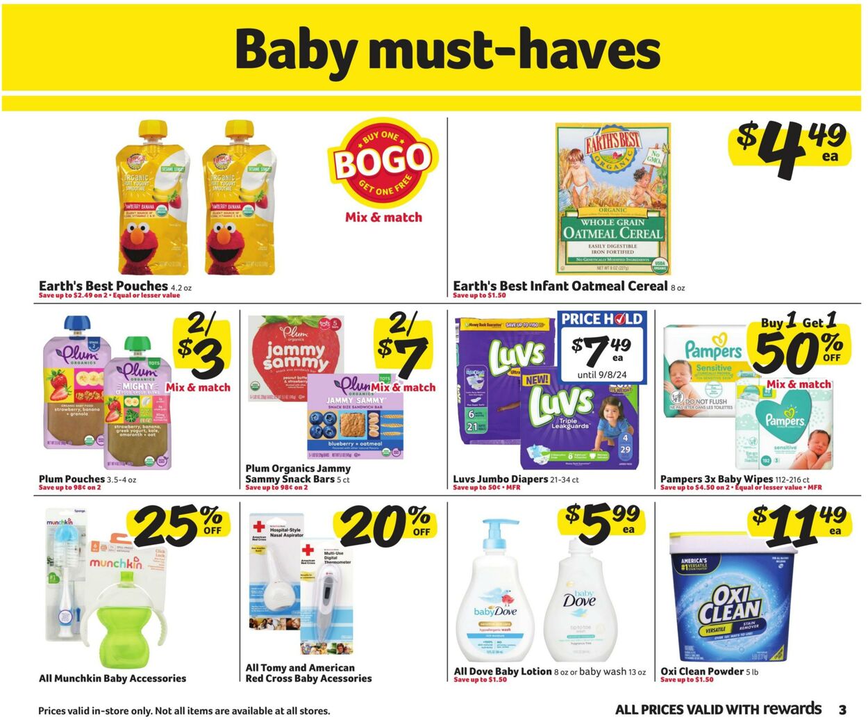 Weekly ad Harvey's Supermarkets 07/10/2024 - 07/23/2024