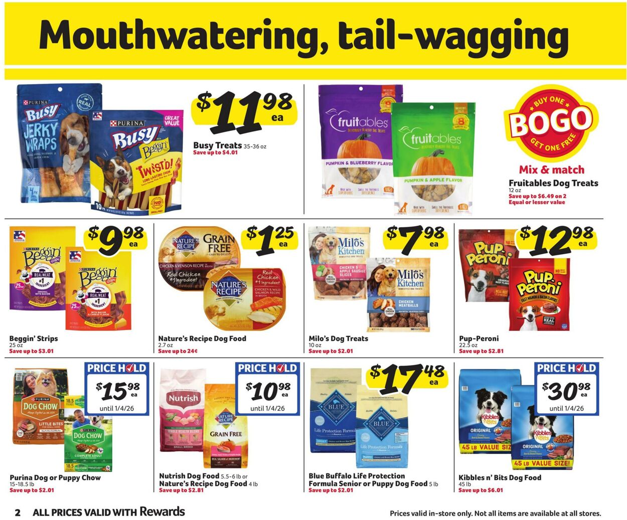 Weekly ad Harvey's Supermarkets 11/28/2025 - 12/09/2025