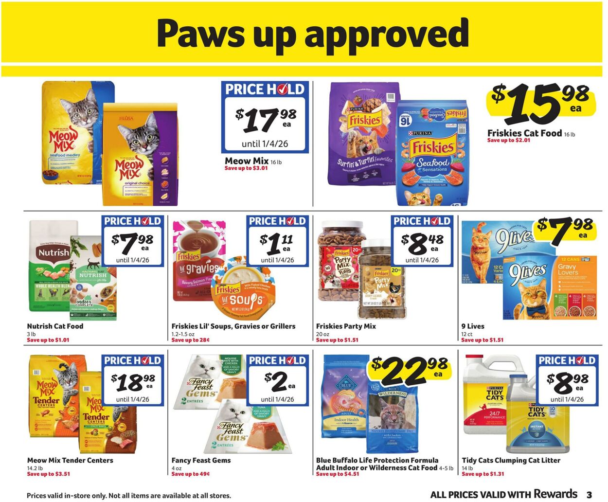 Weekly ad Harvey's Supermarkets 11/28/2025 - 12/09/2025