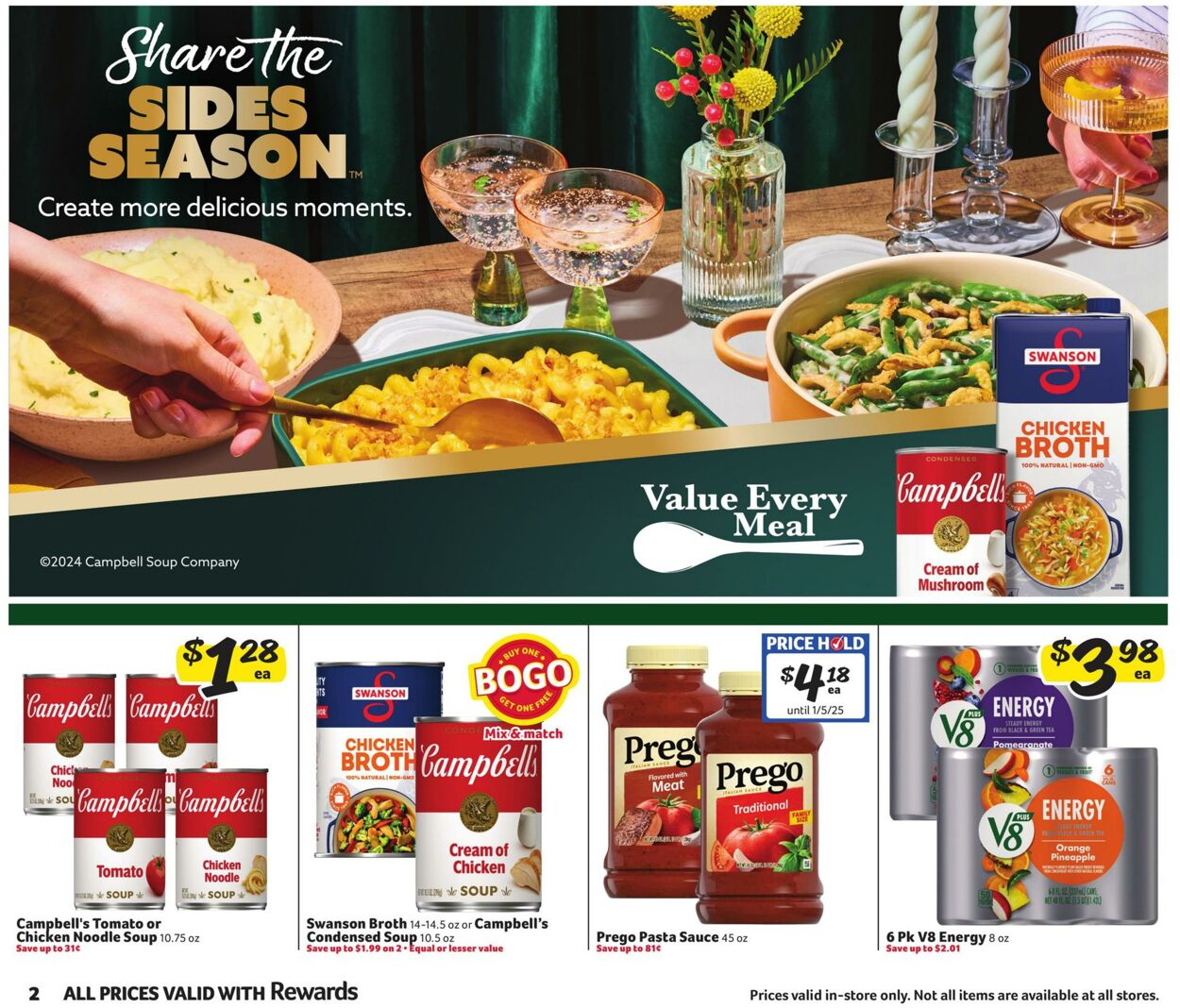 Weekly ad Harvey's Supermarkets 12/04/2024 - 12/17/2024