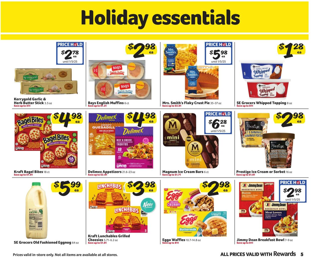 Weekly ad Harvey's Supermarkets 12/04/2024 - 12/17/2024