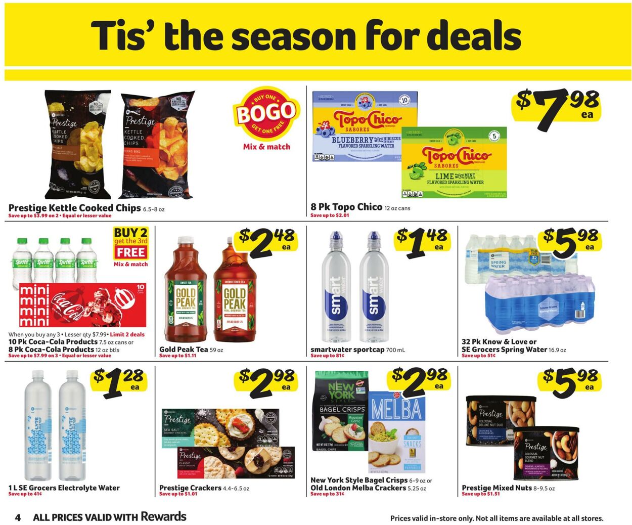 Weekly ad Harvey's Supermarkets 12/04/2024 - 12/17/2024