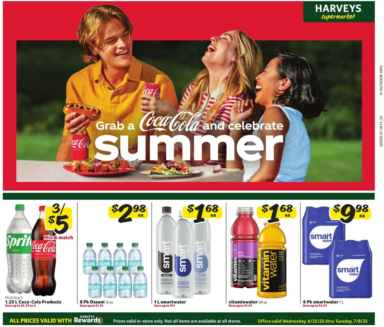 Weekly ad Harvey's Supermarkets 06/25/2025 - 07/08/2025
