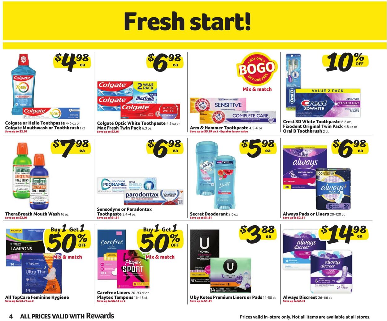 Weekly ad Harvey's Supermarkets 10/29/2025 - 11/11/2025