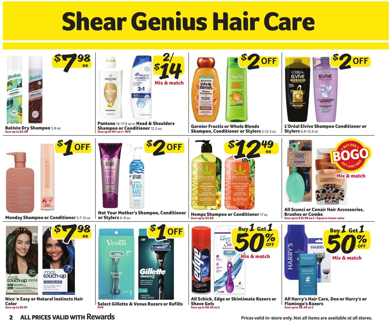 Weekly ad Harvey's Supermarkets 10/29/2025 - 11/11/2025
