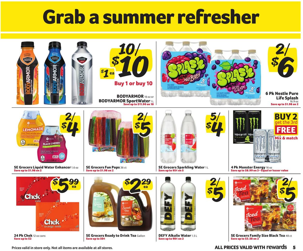 Weekly ad Harvey's Supermarkets 06/29/2022 - 07/12/2022
