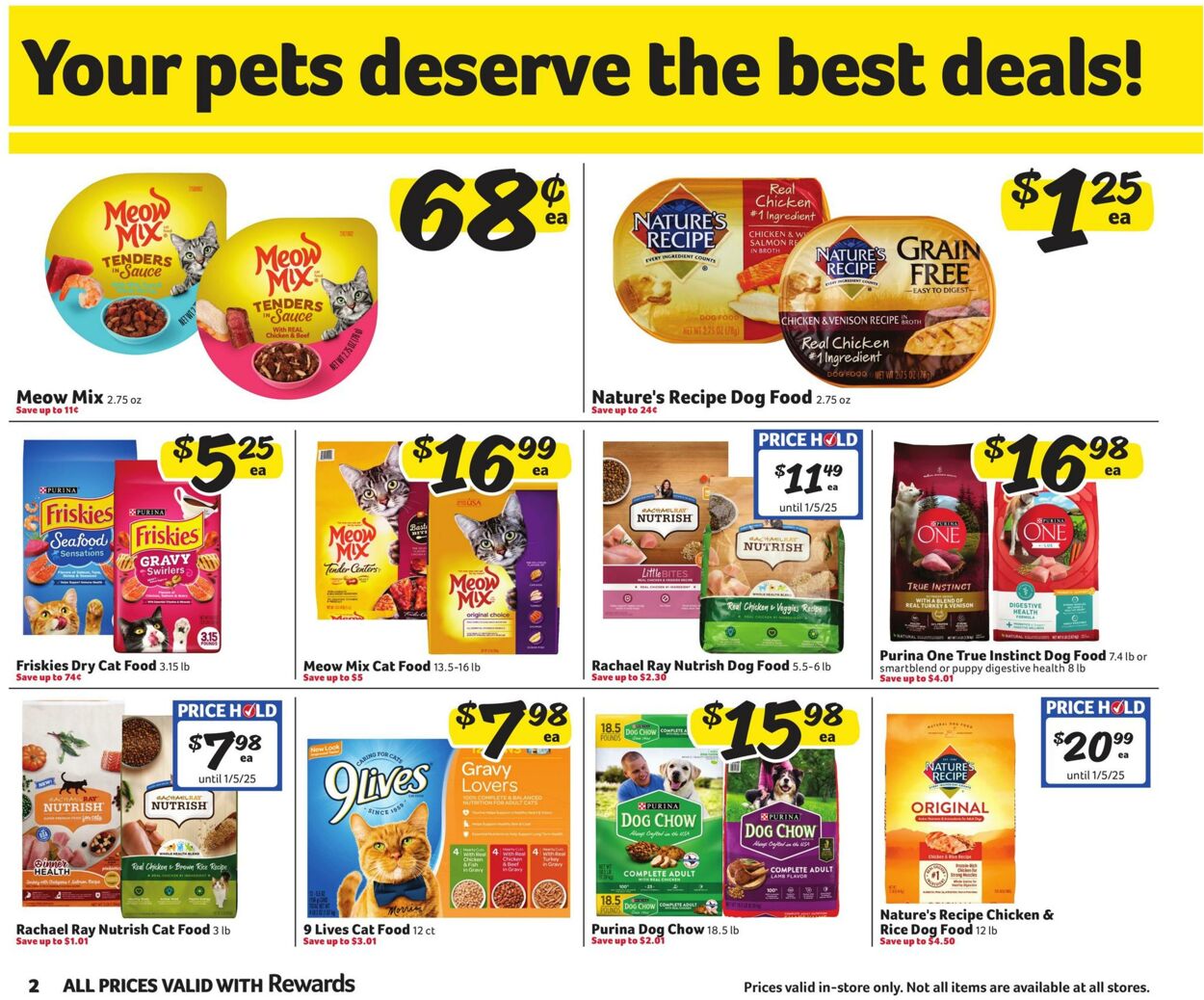 Weekly ad Harvey's Supermarkets 11/29/2024 - 12/10/2024