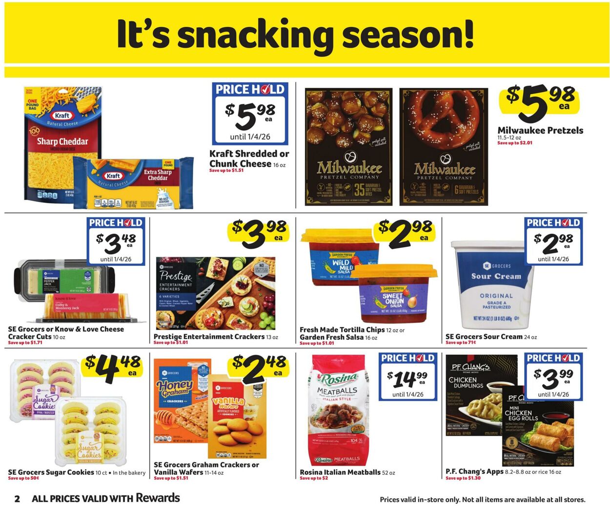 Weekly ad Harvey's Supermarkets 12/17/2025 - 12/31/2025