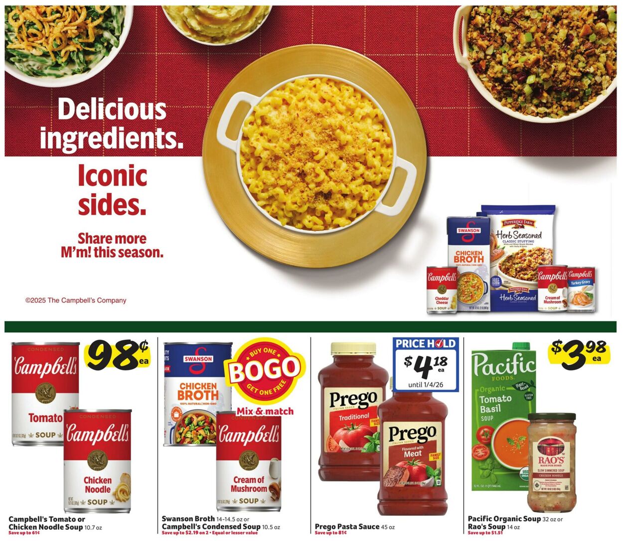 Weekly ad Harvey's Supermarkets 12/03/2025 - 12/16/2025