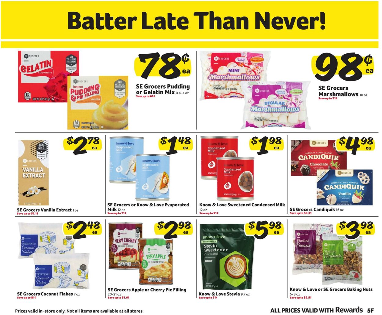 Weekly ad Harvey's Supermarkets 10/15/2025 - 10/28/2025