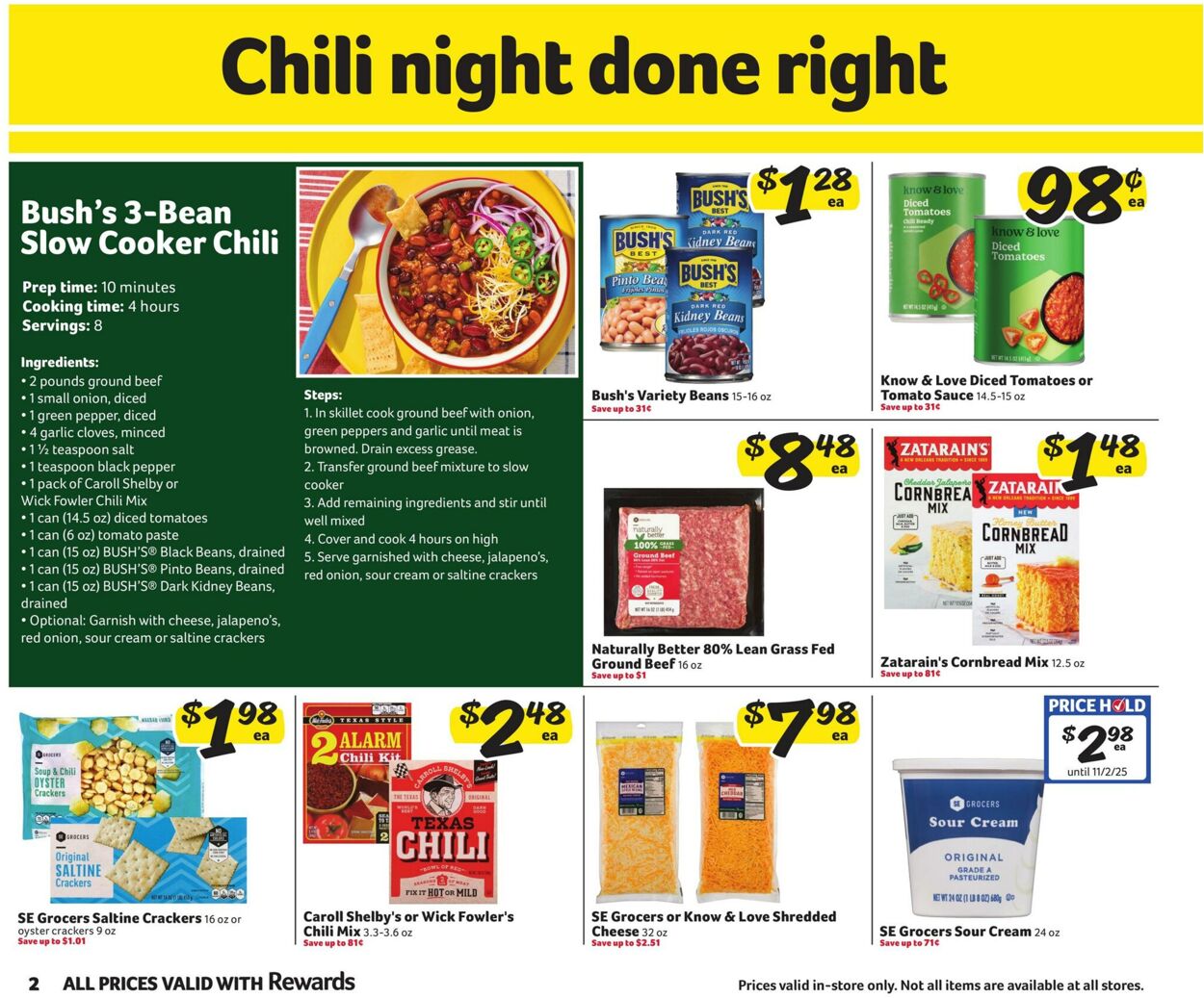 Weekly ad Harvey's Supermarkets 10/15/2025 - 10/28/2025