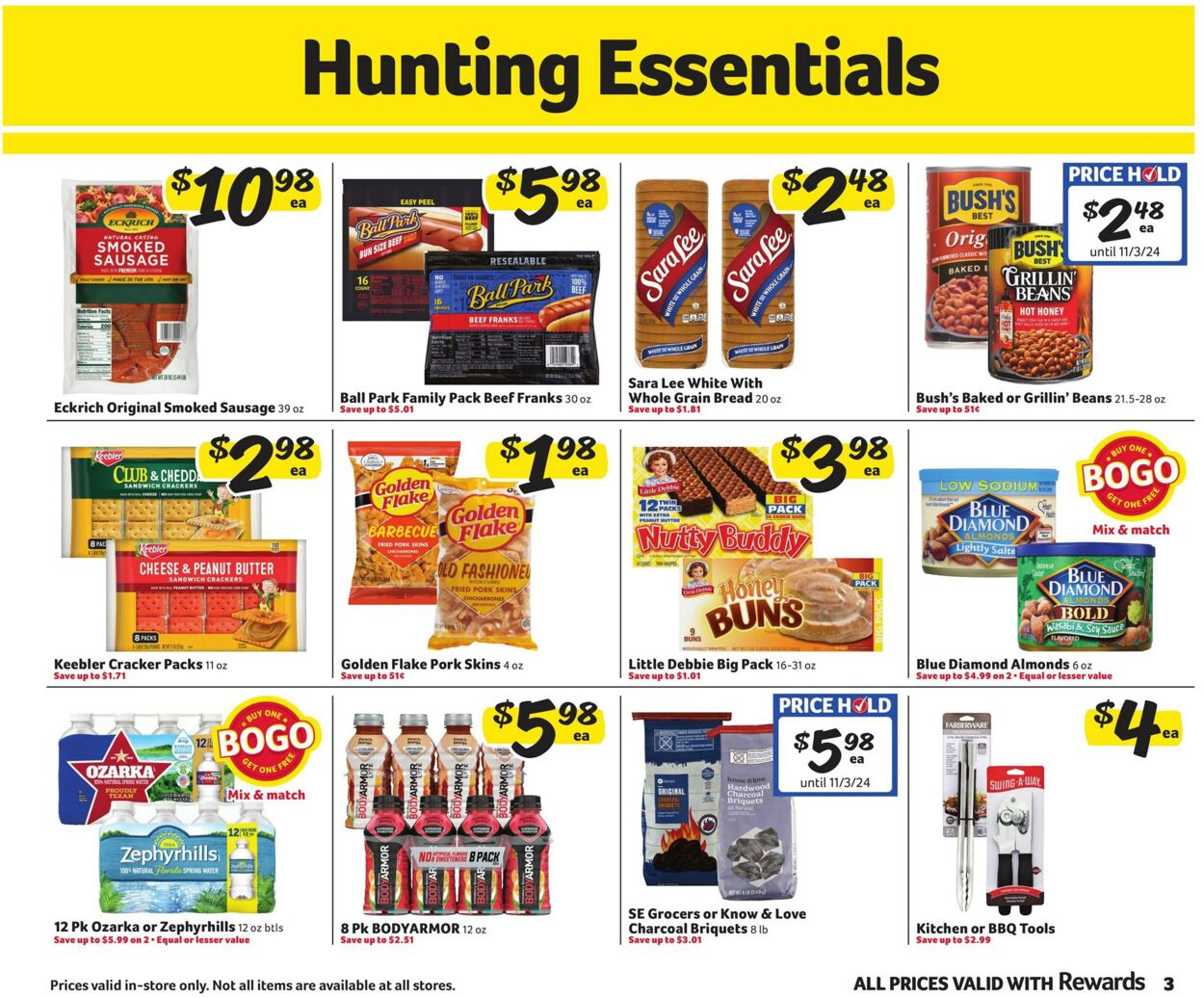 Weekly ad Harvey's Supermarkets 10/16/2024 - 10/29/2024