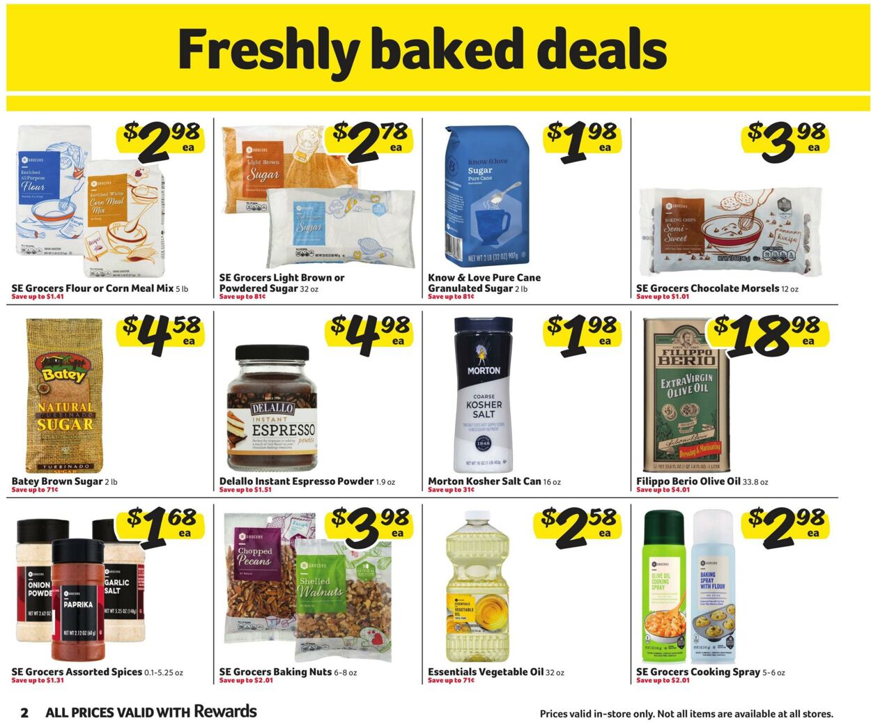 Weekly ad Harvey's Supermarkets 10/16/2024 - 10/29/2024