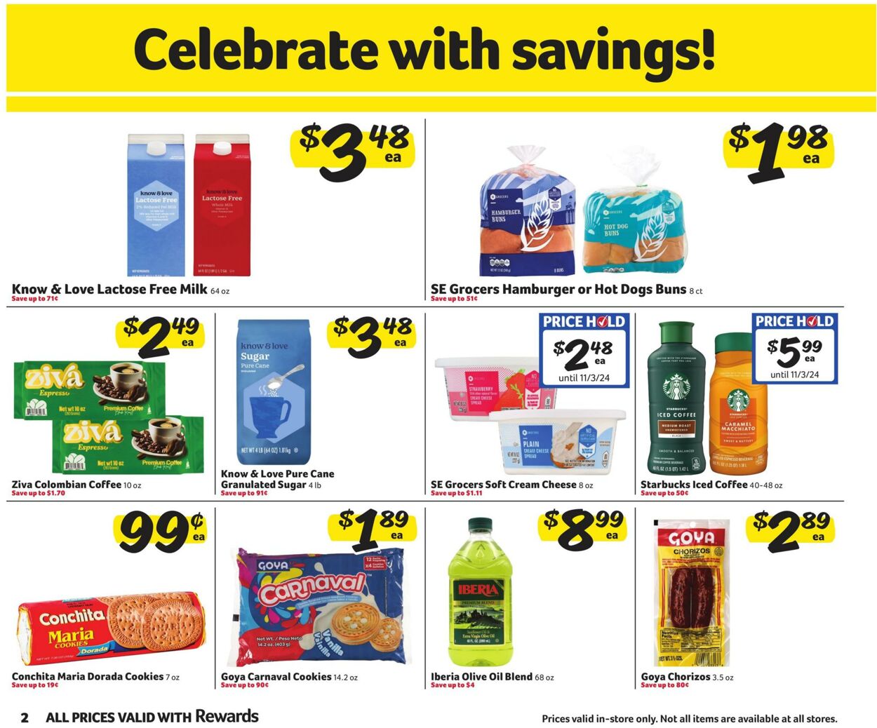 Weekly ad Harvey's Supermarkets 09/18/2024 - 10/01/2024