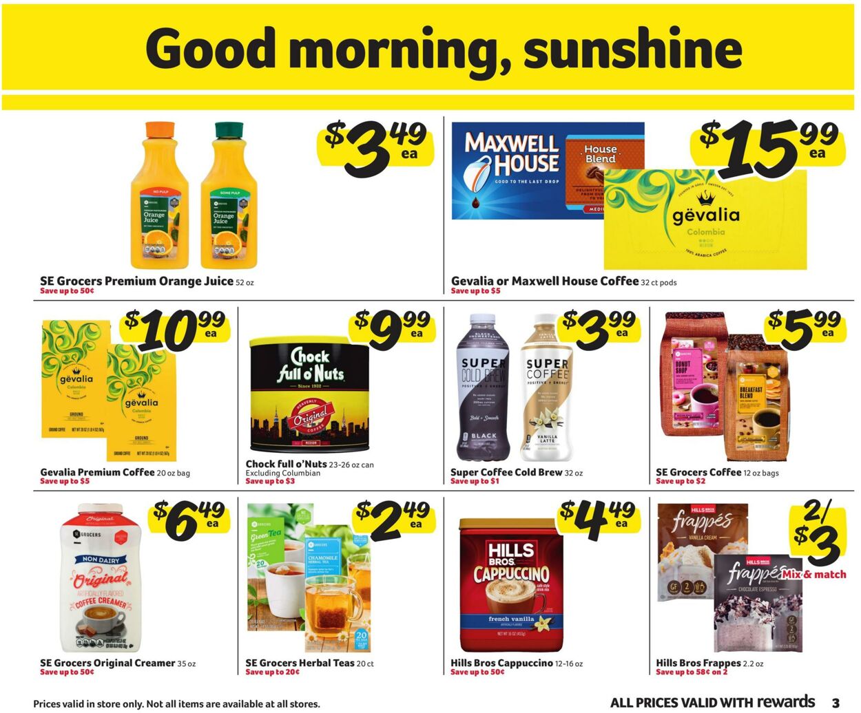 Weekly ad Harvey's Supermarkets 11/15/2023 - 11/28/2023